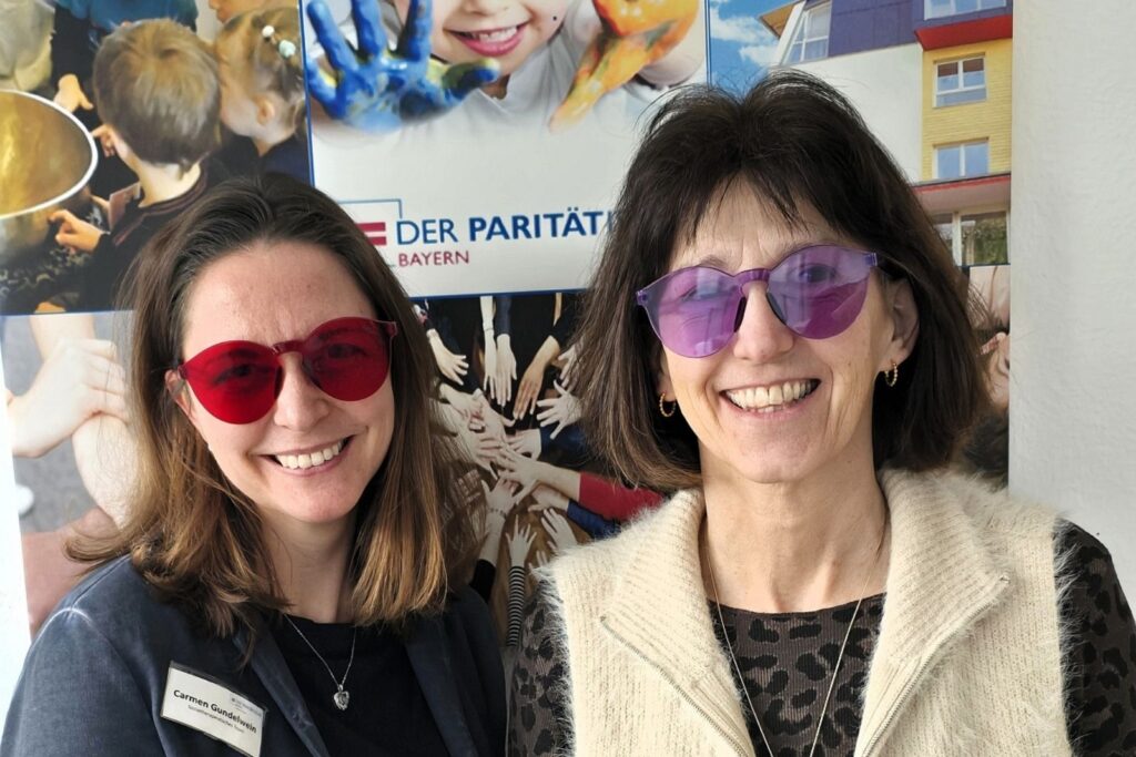Carmen Gundelwein und Evi Bindrim, Paritätische Klinik Bad Königshofen
