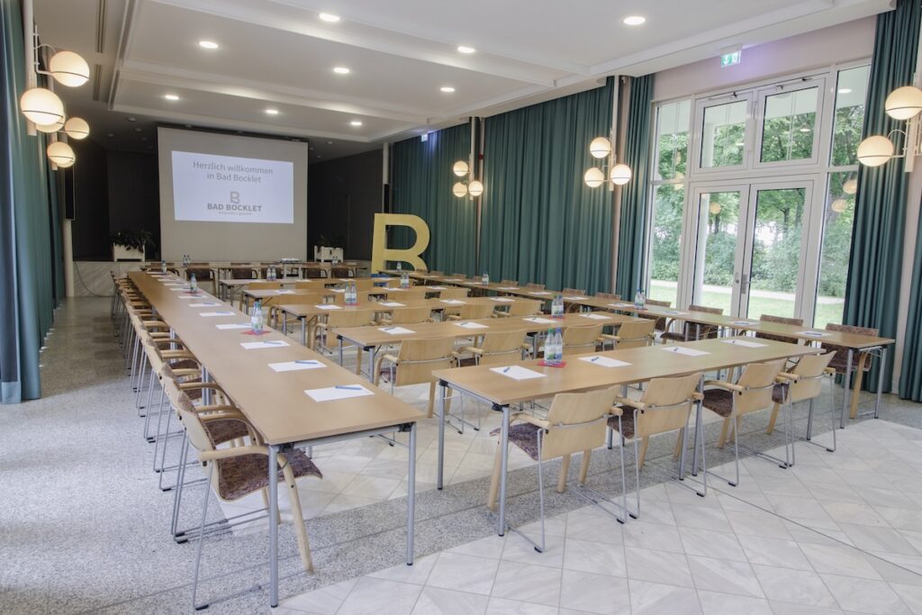 kleiner Kursaal im Staatsbad Bad Bocklet, Stilvoll und modern tagen